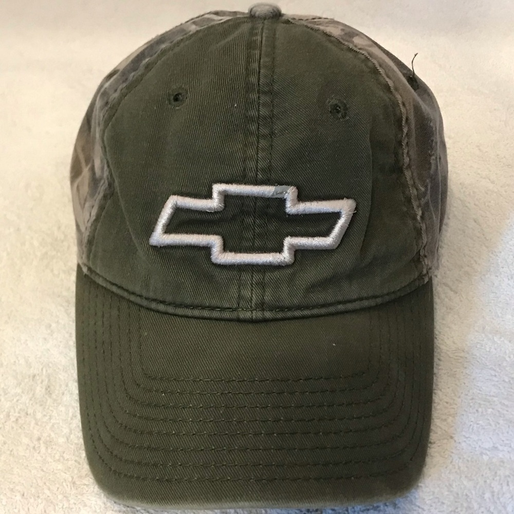 Infinity Headwear Chevrolet Adult Small Adjustable Camou Cap